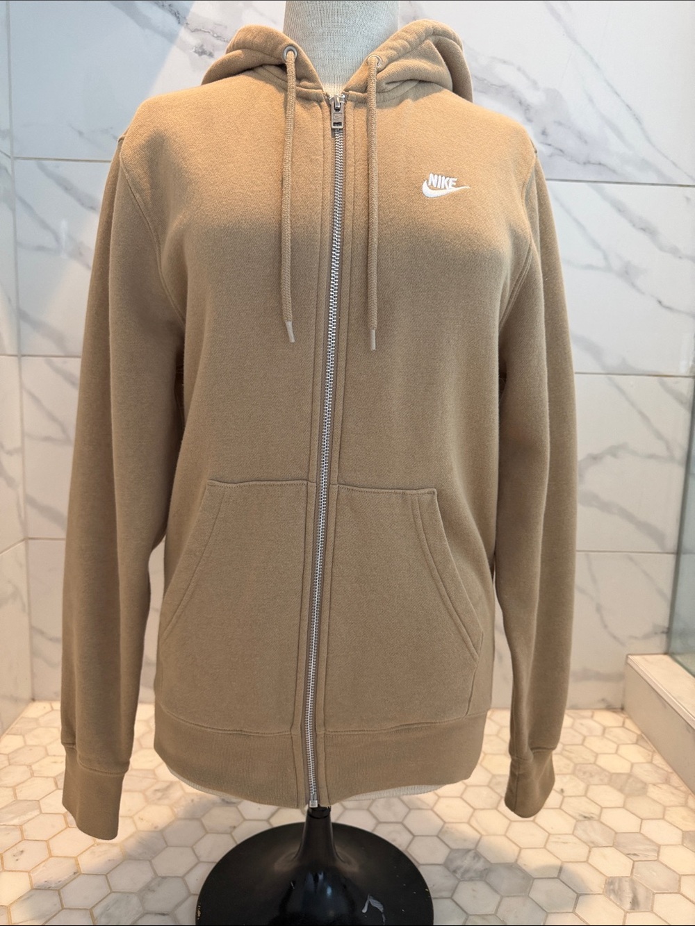 Nike Sportswear Club Fleece Full-Zip Hoodie Sweatshirt Unisex Size XS